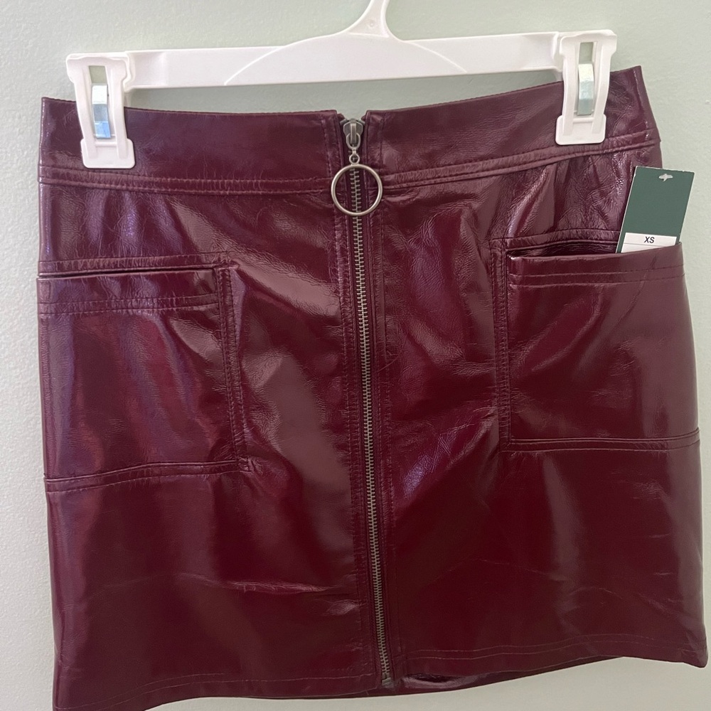 Wild Fable Red Pencil Mini Skirt Night Out